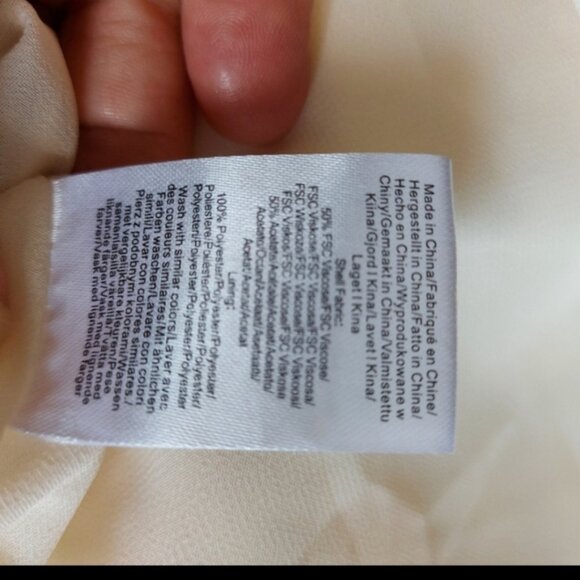 Birgitte Herskind The Luna slip Evening Cream dress Size 42 - Picture 15 of 15